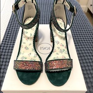 Glitter sandals by 1901 from Nordstrom